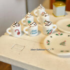 Saucers, Cups, Ornaments, Baby House Accessories, Splashed Ink Plates