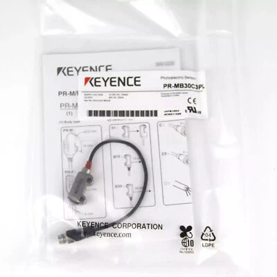 1pcs New In Box KEYENCE PR-MB30C3PL Photoelectric Sensor Switch - Image 1 of 3