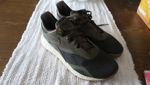 Reebok Herren Größe 11,5 Nano Armeegrün X Schwarz Athletisch Training Turnschuhe - Bild 1 von 9