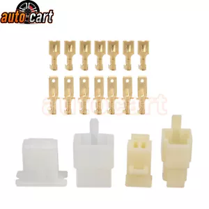 NEW Voltage Regulator Rectifier Connector Kit For Motorcycle 1987-2010 - Foto 1 di 6