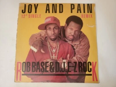 Rob Base & DJ E-Z Rock - Joy and Pain (12" Single Remix) (Vinyl Record LP) - Image 1 of 2