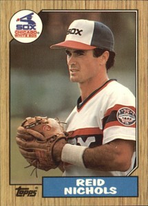 1987 Topps Tiffany Baseball #539 Reid Nichols