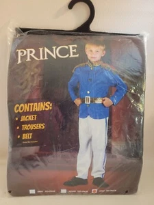 Blue Boys Prince Charming Costume-Kids Halloween Christmas Party Cosplay Size L - Picture 1 of 5