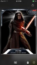 Topps Star Wars Digital Card Trader Laser Burst White Kylo Ren Base Variant