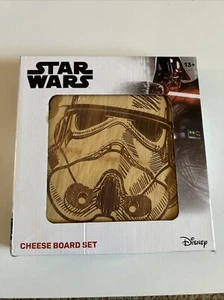 Star Wars Storm Trooper Cheese Board Cheeseboard Set Disney Brand New sealed π¦ - Picture 1 of 9