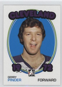 2009-10 ITG 1972 The Year in Hockey Blank Back Gerry Pinder #116