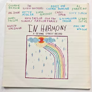 In Harmony - A Sesame Street Record Vinyl Compilation - Dr John, James Taylor - Picture 1 of 5