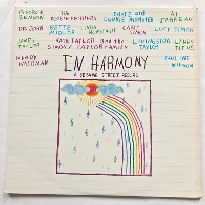 In Harmony - A Sesame Street Record Vinyl Compilation - Dr John, James Taylor - Image 1 of 4