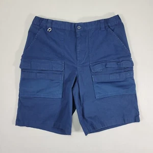 Columbia Women's PFG Cargo Shorts Youth Size XL (19/20) Navy blue - Picture 1 of 7