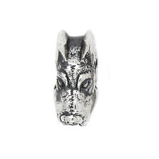 Authentic Zable Sterling Silver Schnauzer Dog Bead