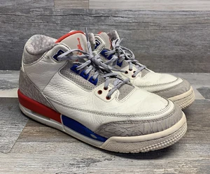 Nike Air Jordan 3 Retro Rare Vintage Signed Edition Size 6.5 398614-140 Flight - Picture 1 of 8