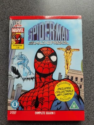 Spider-man And His Amazing Friends Complete Season 1 Exclusive New + Sealed DVD - Image 1 of 2