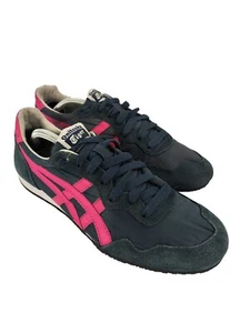 Asics Onitsuka Tiger Serrano Shoes Men's Size US 6.5 Blue/Pink Sneakers Casual - Picture 1 of 8