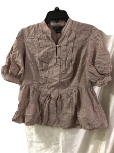 MODA INTERNATIONAL BLOUSE MULTICOLOR SIZE MEDIUM - Picture 1 of 7