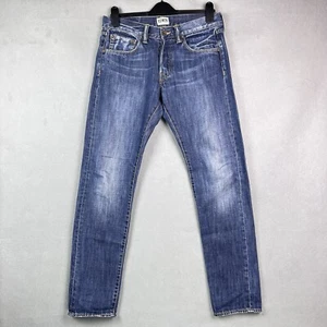 Jeans Edwin Para Hombres W30 L32 Azul Denim ED-55 Relajado Cónico Botón Japonés - Imagen 1 de 12