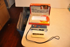 Vintage Minolta Pocket Pak 440E Complete W/Original Box & Manual Tested & Works - Picture 1 of 9