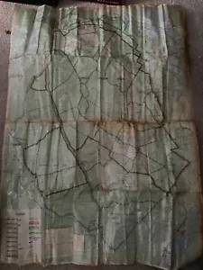 Rare Vintage GFB Gagetown Canada Military Combat Training Centre Map - Picture 1 of 12