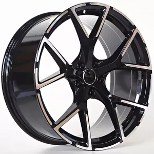 Nuovi cerchi in lega Audi A3 Performance Style 17 pollici 7,5j 5x112 neri 4x - Foto 1 di 8