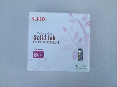 NEW Genuine Xerox Phaser 8860/8860 MFP Magenta Solid-Ink 6 Sticks 108R00747 - Image 1 of 4