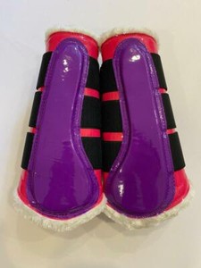 lavender brushing boots