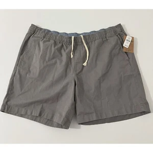 L.L. Bean Lakewashed Shorts XXXL Comfort Waist Casual Relaxed Fit Grau - Bild 1 von 9
