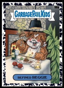 2021 Garbage Pail Kids Food Fight Base Pepper Black #98a REFINED REGGIE