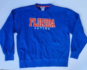 Florida Gators Hoodie Men's Size L Blue Embroidered Logo Casual Sweatshirt - Picture 1 of 3