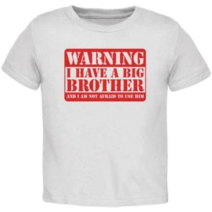 Warning Big Brother Toddler T Shirt - Picture 1 of 1