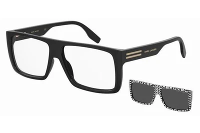 Новые подлинные мужские солнцезащитные очки Marc Jacobs MARC 672/CS 58 мм — черные/серые - Изображение 1 из 4