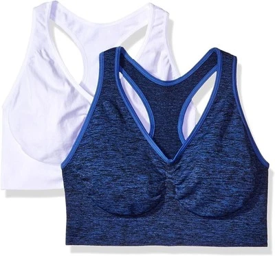 Hanes Women's Ultimate Comfy Support Wirefree 2 Pack - Image 1 of 4