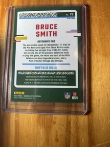 2023 Donruss Optic Football Bruce Smith #19 Blue Stars Prizm Buffalo Bills - Picture 1 of 1