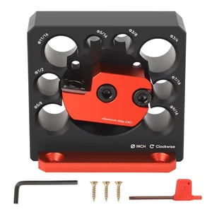 1 Satz verstellbare Dübelmaschine Vorrichtung, imperiale Einheiten, Hartmetallklinge - Bild 1 von 7