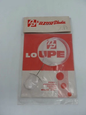 ANCIENNE PETITE LOUPE AZUR PLASTIC - Photo 1/4