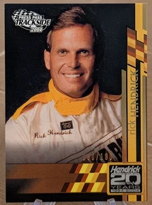 2004 Press Pass Trackside Hendrick 20 Years Gold SP 30/100 Rick Hendrick - Picture 1 of 1