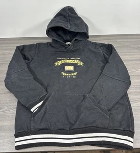Vintage Karl Kani Hoodie Sweatshirt Herren XL Faded Black Hip Hop Rap Y2K LESEN! - Bild 1 von 16