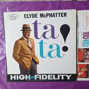 Clyde Mcphatter Ta Ta Mono Deep Groove Pressing Mercury Records Soul LP 1960 - Picture 1 of 4