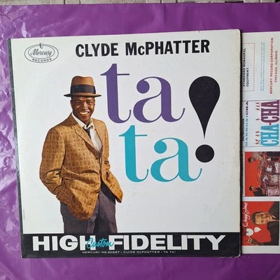 Clyde Mcphatter Ta Ta Mono Deep Groove  Pressing Mercury Records Soul LP 1960 - Image 1 of 4