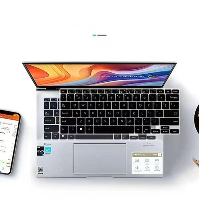 2X Keyboard Skin Protector forAsus ZenBook 14 OLED UM3406K - Image 1 of 4