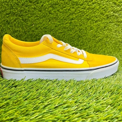 Vans Old Skool женщин размер 10 желтый белый Athletic скейтборд обувь кроссовки - Изображение 1 из 4