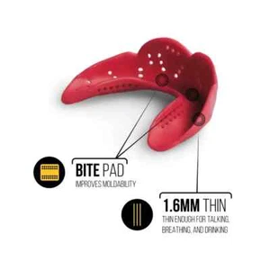 SISU Mouth Guards Aero 1.6mm Custom Fit Sports Mouthguard Youth/Adults, Nextgen - Picture 1 of 30