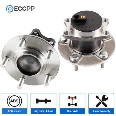 2Pcs Wheel Hub Bearings Rear FWD For 2008-2013 Mitsubishi Lancer Outlander 2.4L - Image 1 of 4
