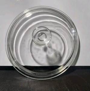 Clear Glass PYREX Lid Cover Replacement Crockpot Casserole Dish 8.75" Diameter - Picture 1 of 5