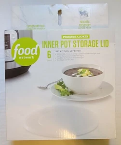 Tapa de silicona de almacenamiento interior para olla de red alimentaria 6 cuartos. Olla a presión B1 - Imagen 1 de 1