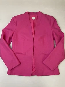 J. Crew Broadway Pink blazer in stretch linen blend Size 2 - Picture 1 of 10