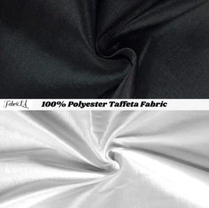 Tela de tafetán FabricLA 100 % poliéster - Tela sólida no elástica por yarda - Imagen 1 de 10