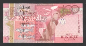 2011 Seychelles 100 Rupees Note. UNC - Picture 1 of 2