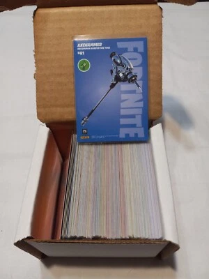 Juego de 3 envolturas/herramientas de cosecha Panini Fortnite Series 2021 impresión de EE. UU. Foto 1 de 2