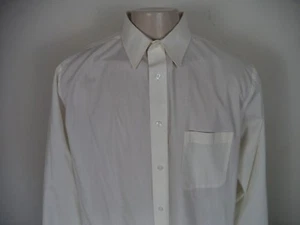 Men's Beige Croft & Barrow Dress Shirt. 17 1/2. Long Sleeve. 60% Cotton / 40%  - Picture 1 of 10