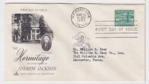 TurtlesTradingPost - The Hermitage 4 1/2 Cent #1037- 1959 FDC Artcraft - Picture 1 of 1