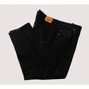 Levi 545 Loose Fit Jeans Mens W 50 L 32 Big & Tall Black Denim 5 Pocket Design - Picture 1 of 7